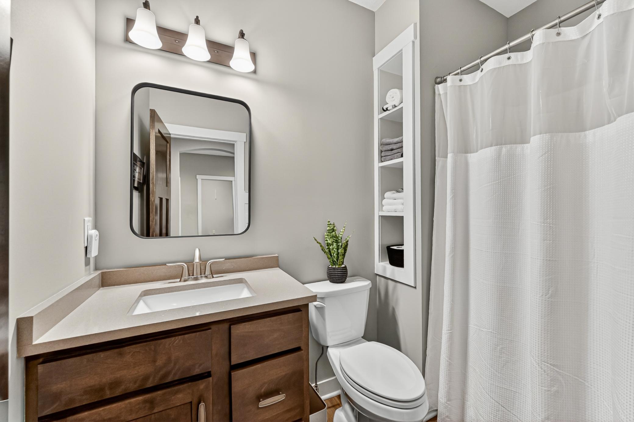 3/4 bathroom