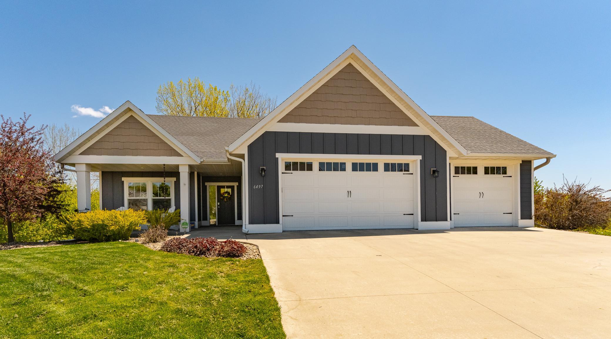 3 car garage