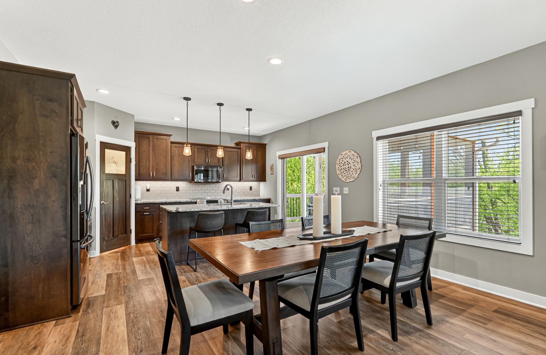 Natural light-wooded view