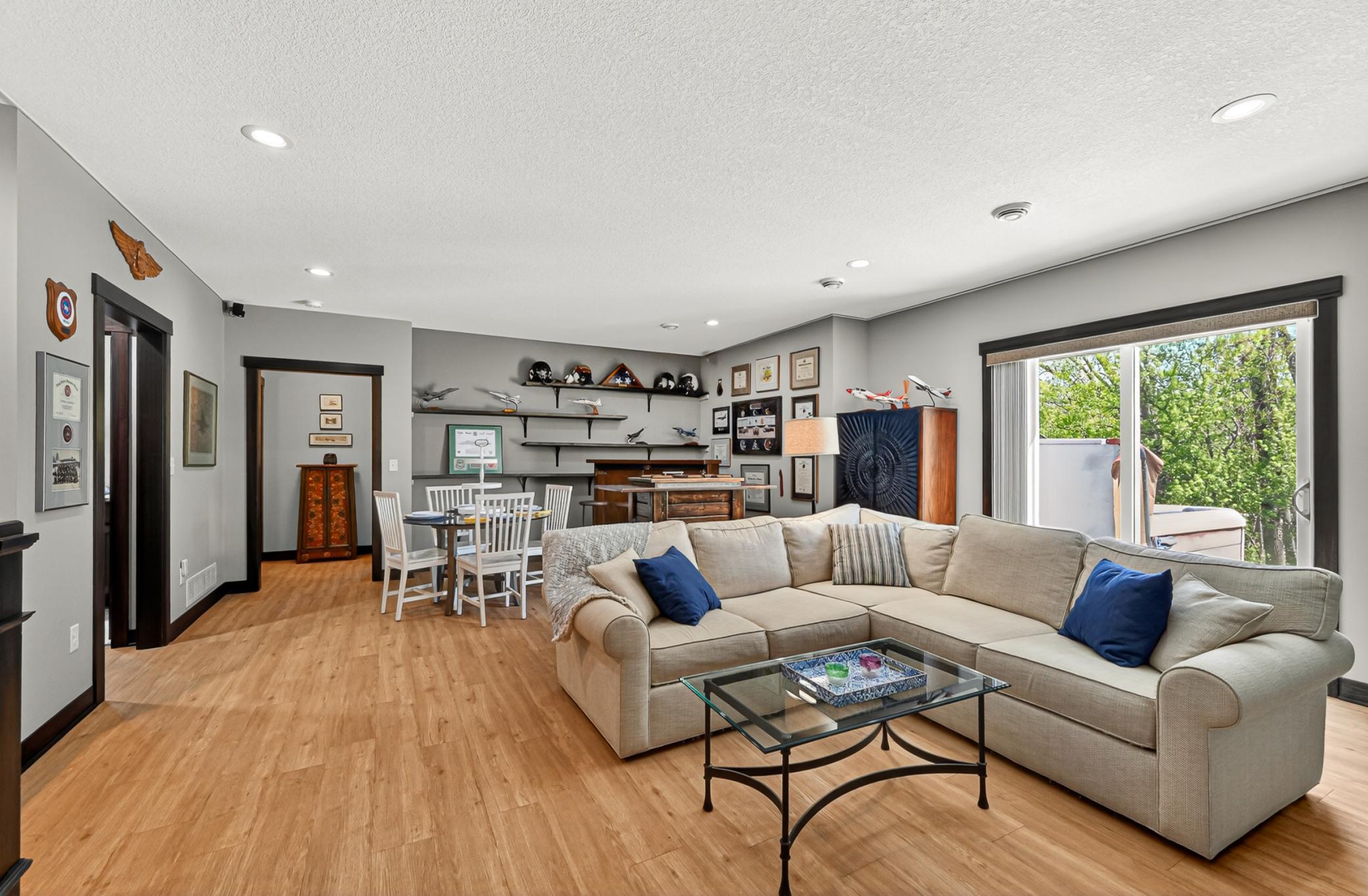 Walk-out to patio & yard