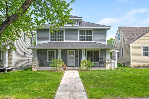 Paverstone walk accents the impressive curb appeal