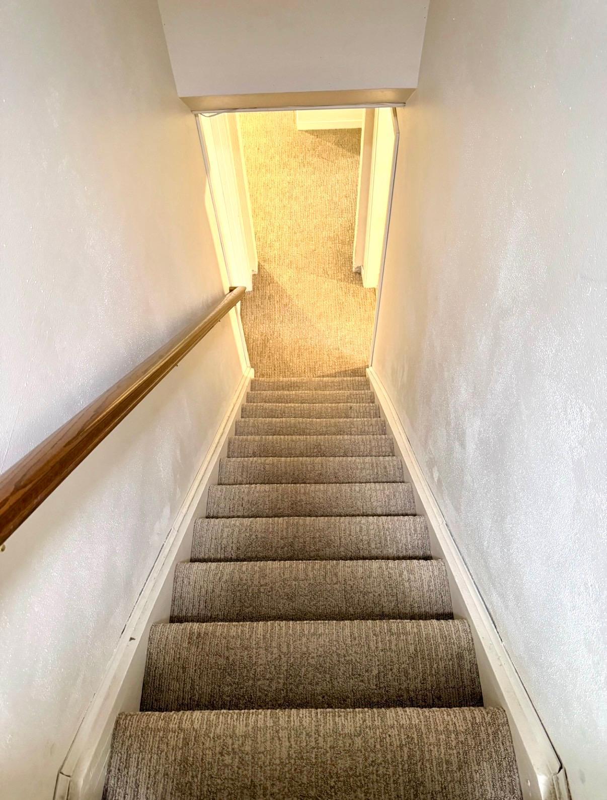 Stairs to basement