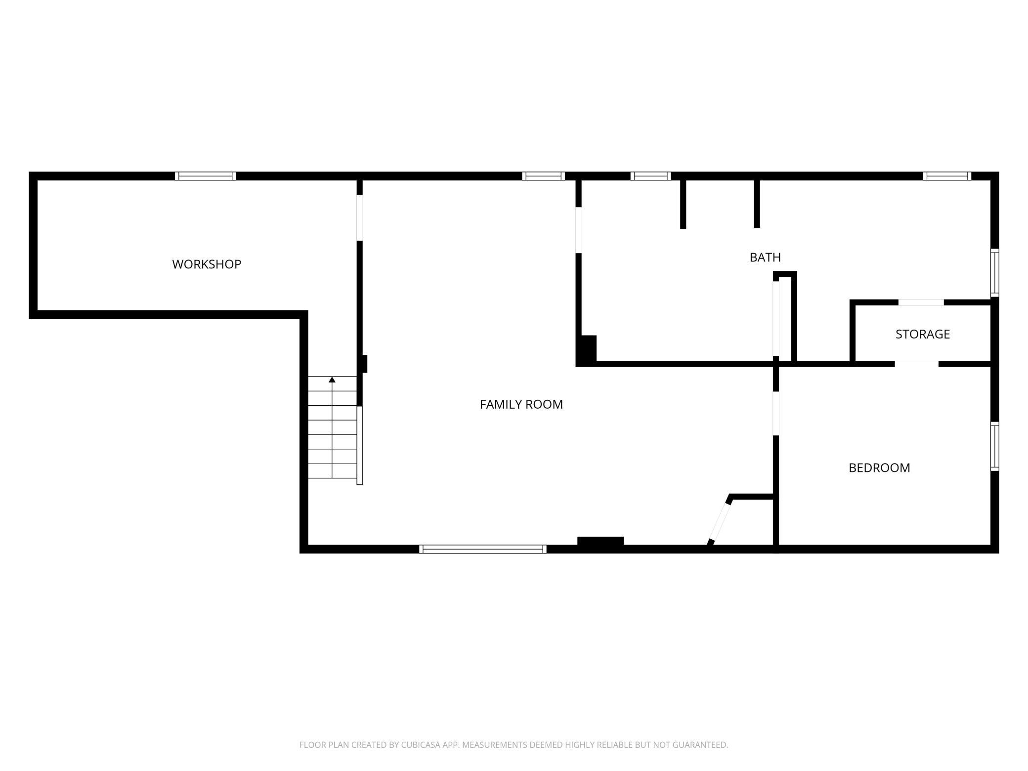 Lower level floorplan