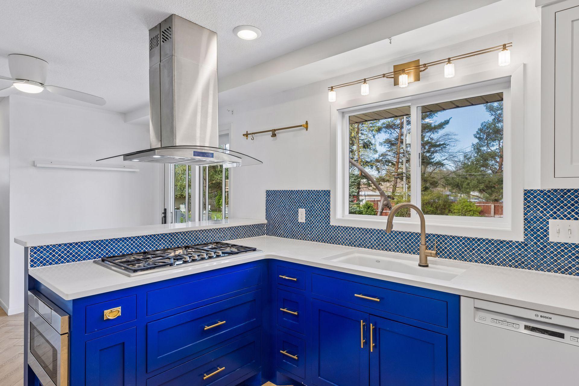 The kitchen was recently redone top to bottom.