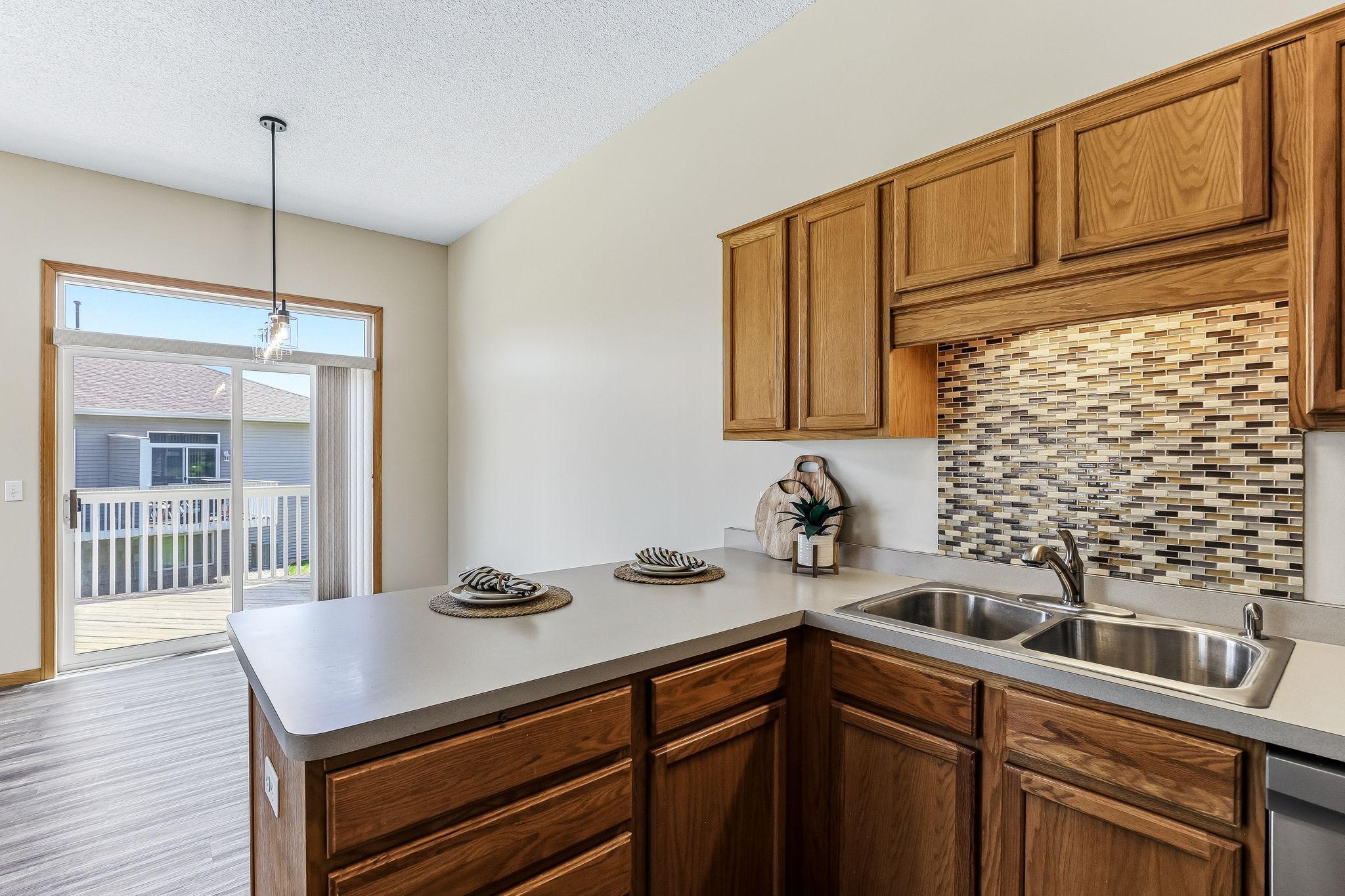 1505 Senate Lane - Stylish backsplash and a brand new faucet update this space