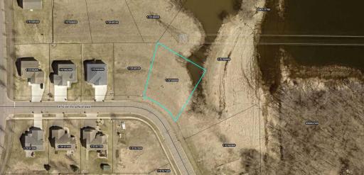 An ideal building site that encorperates water views with a short drive to the golf course
