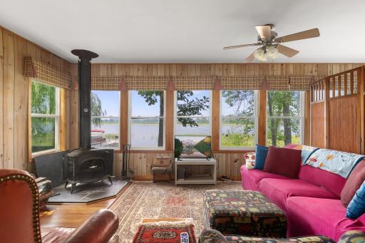 Take a look out to your peaceful backyard retreat.