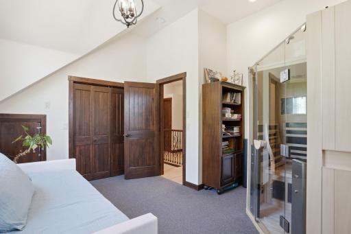 bedroom 4 with sauna