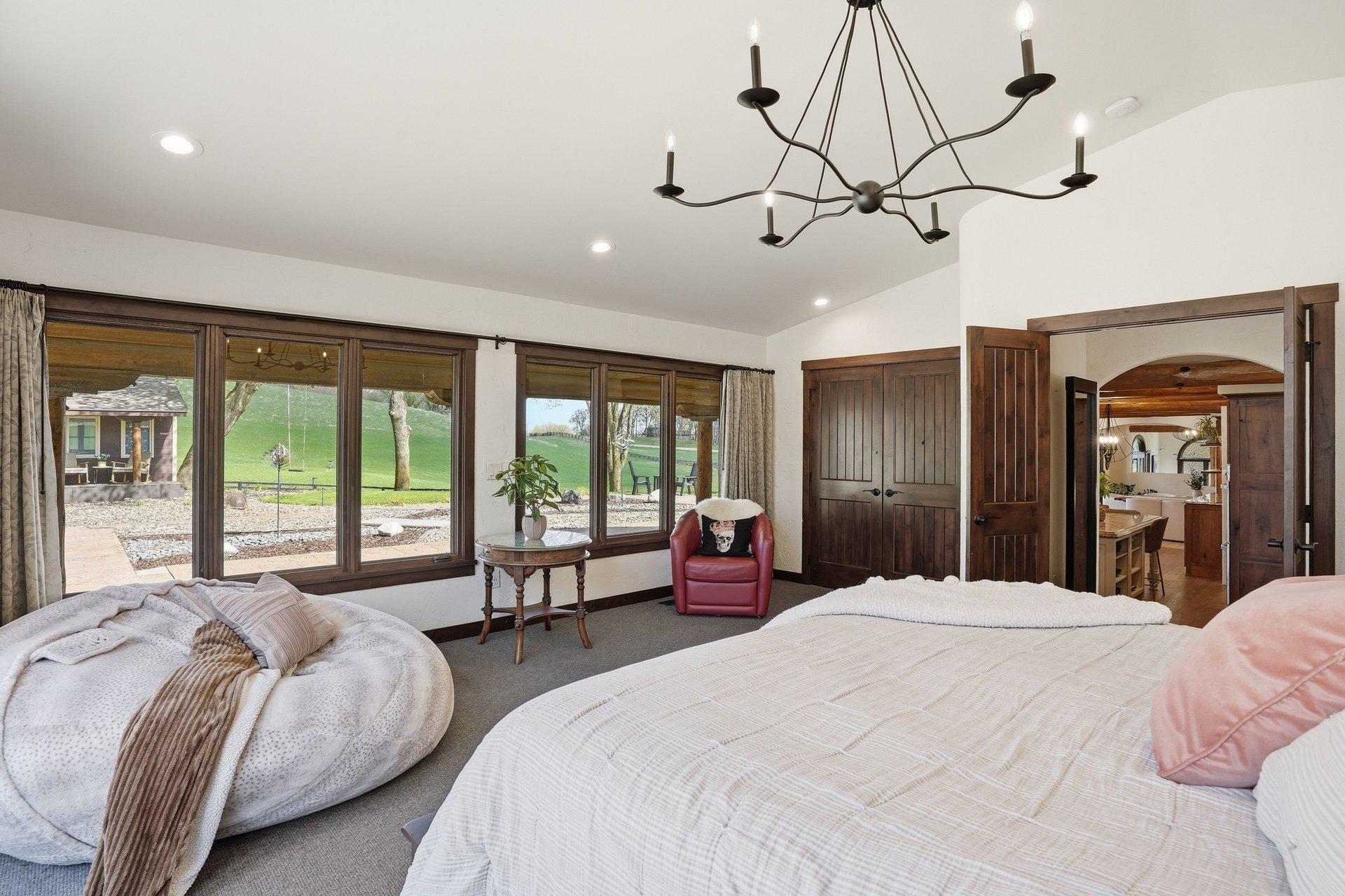 main floor guest bedroom