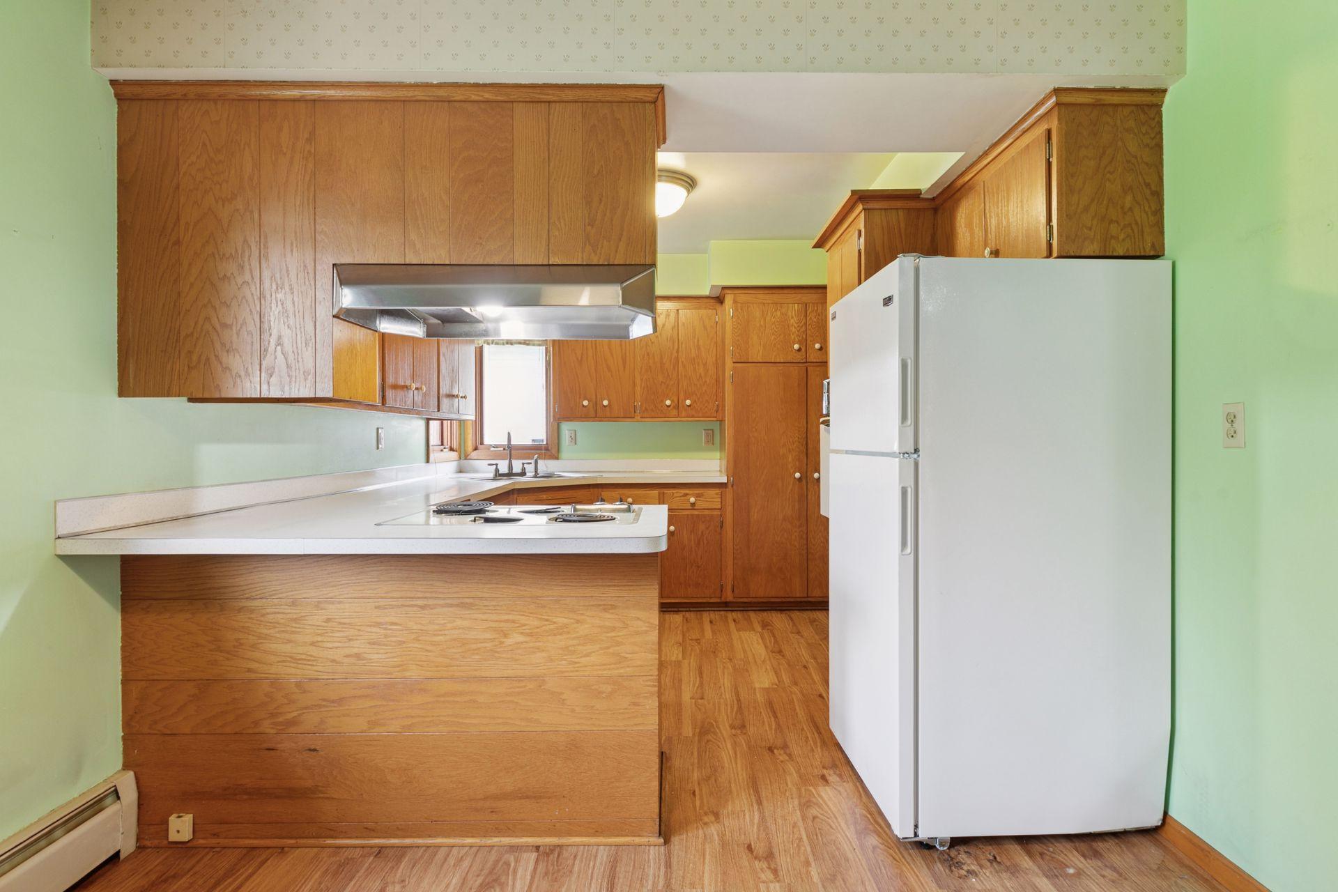 Ample cabinetry storage and counter space!