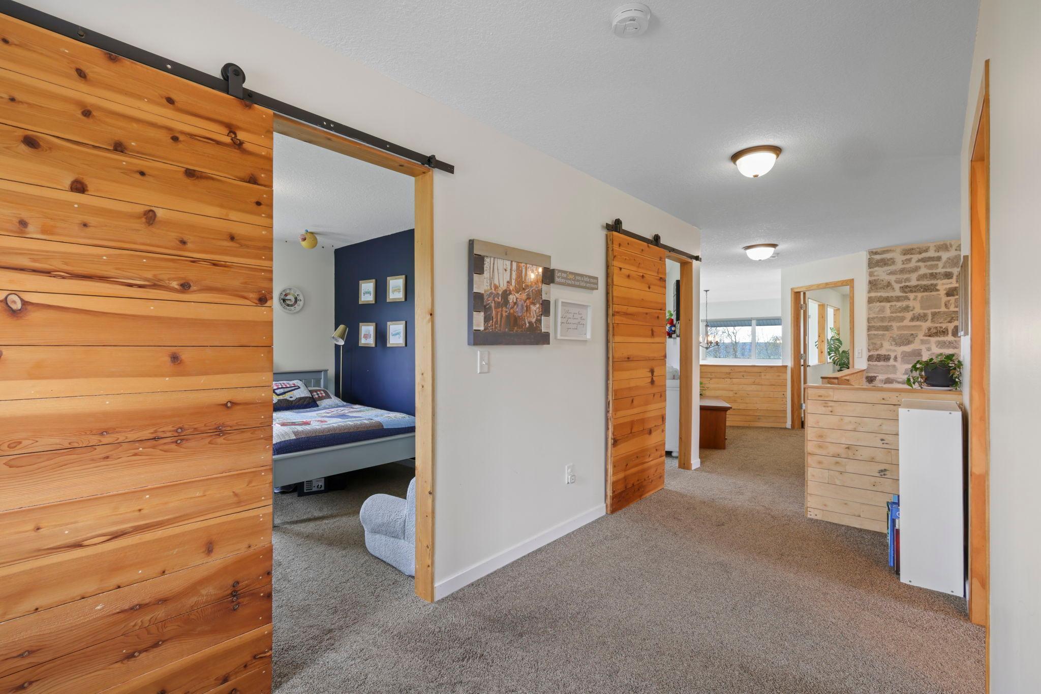 Hall to upper level Bedrooms