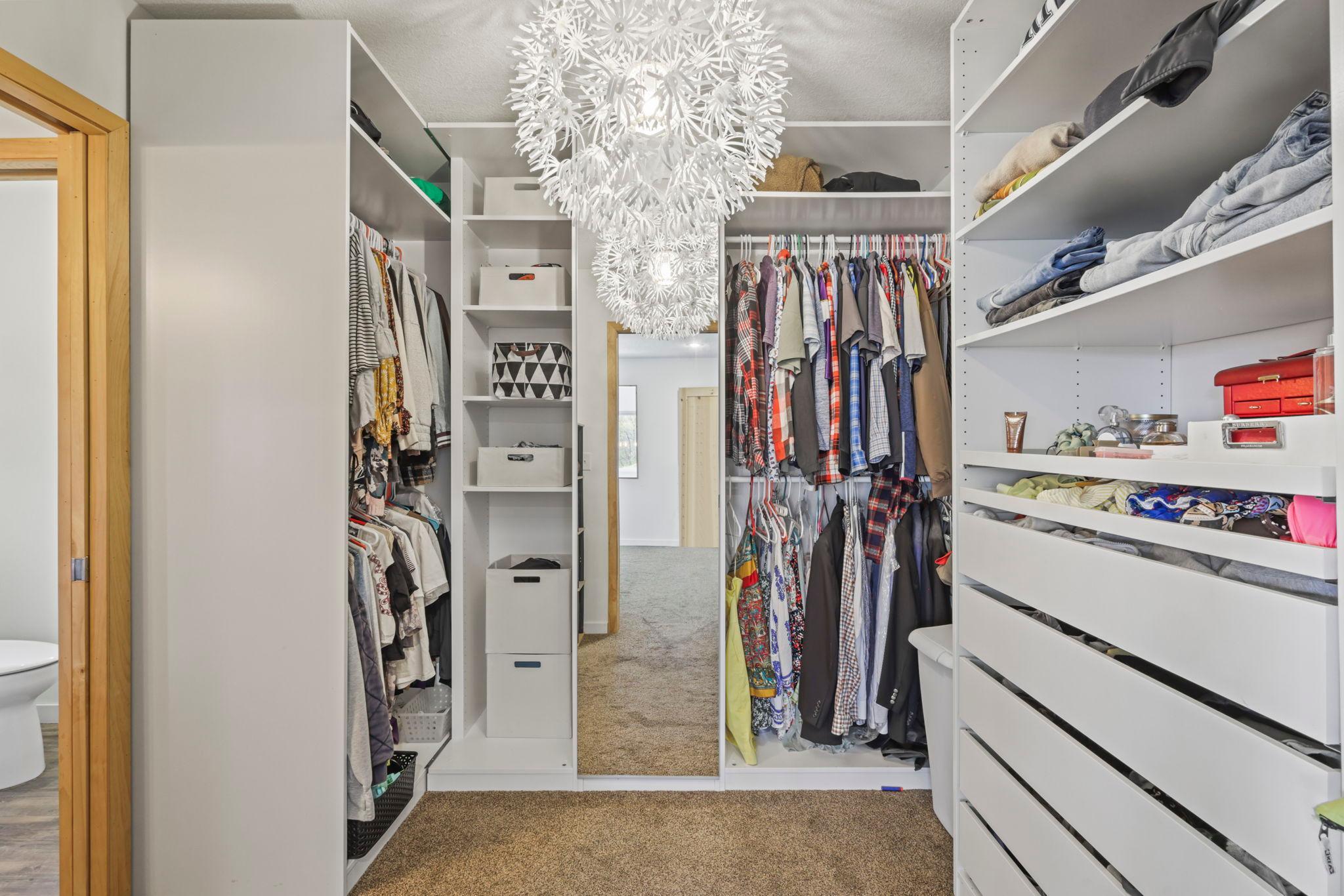 Walk - In Master Closet