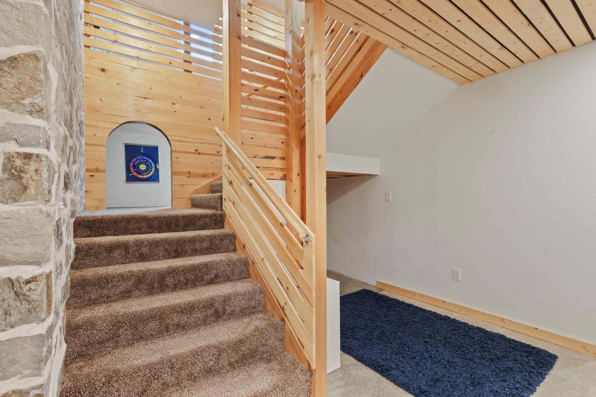 Peep the little reading nook!