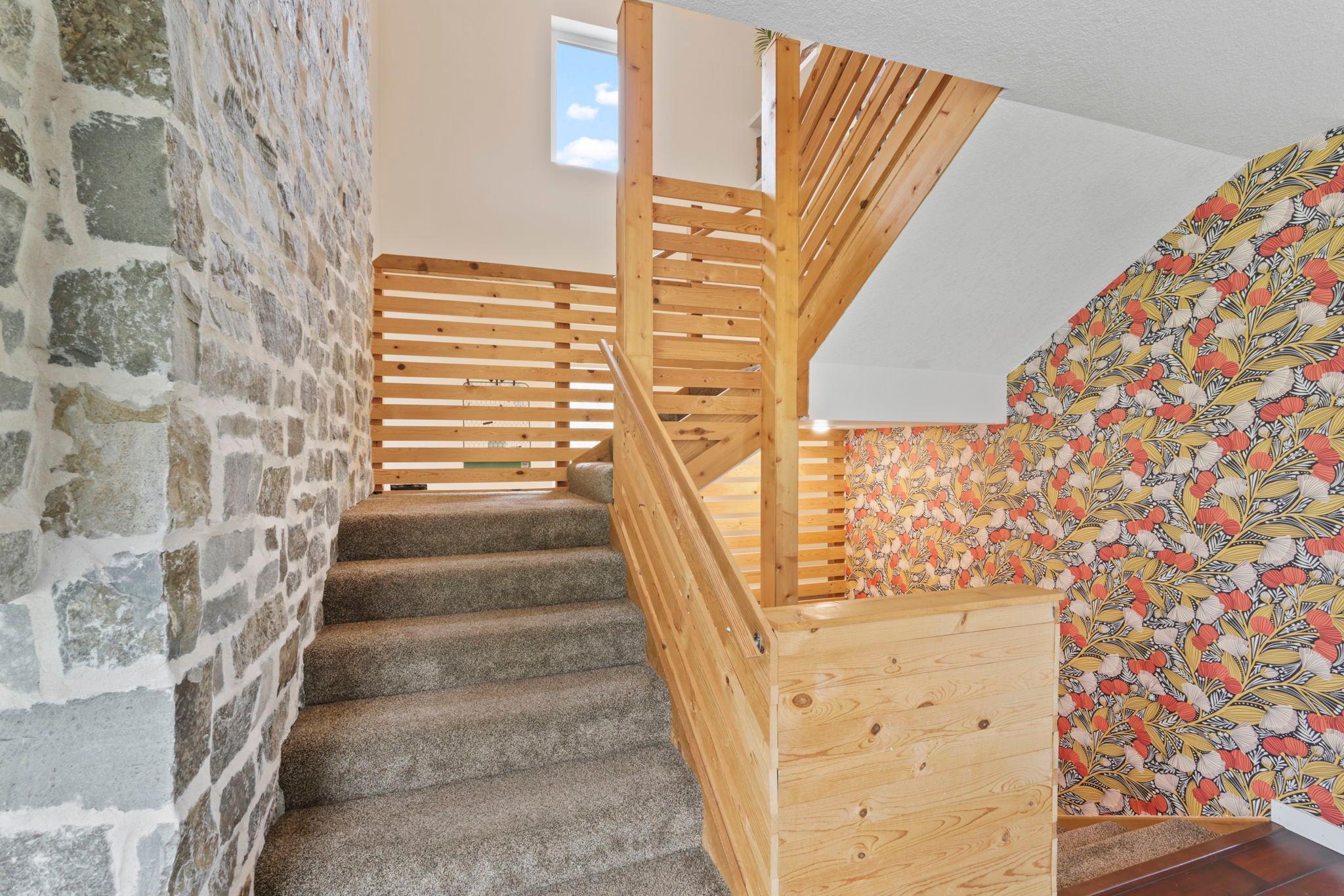 Stairs to Upper Level
