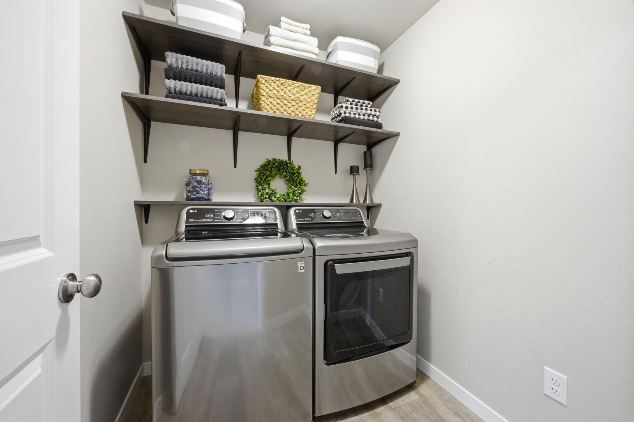 2nd Story Laundry Room & includes Washer/Dryer