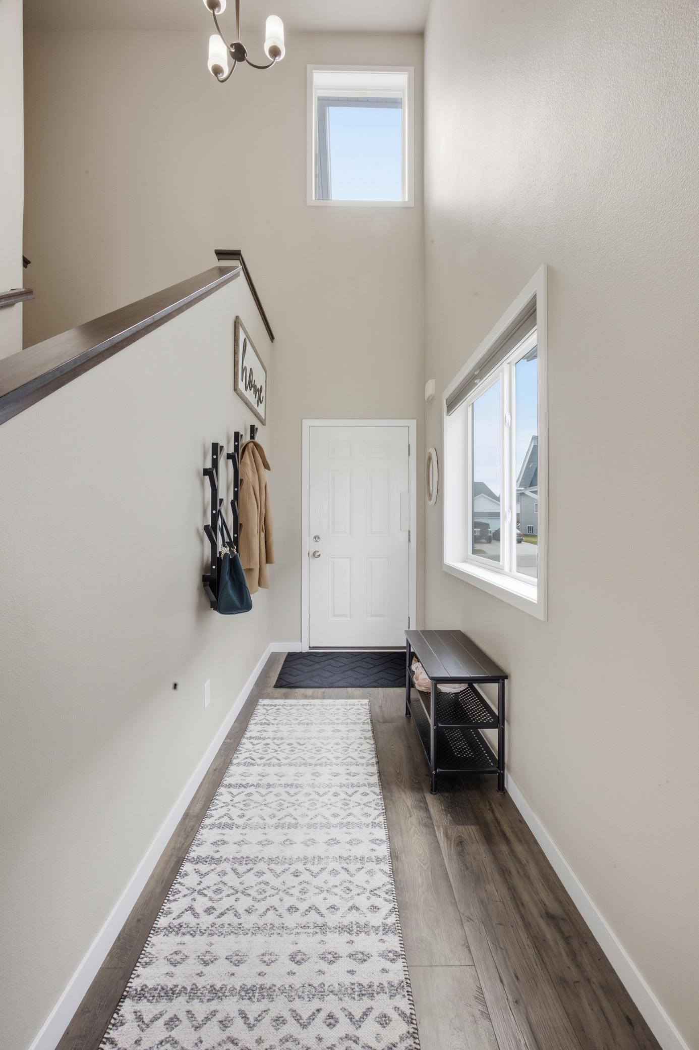 Foyer with Soaring Ceiling!