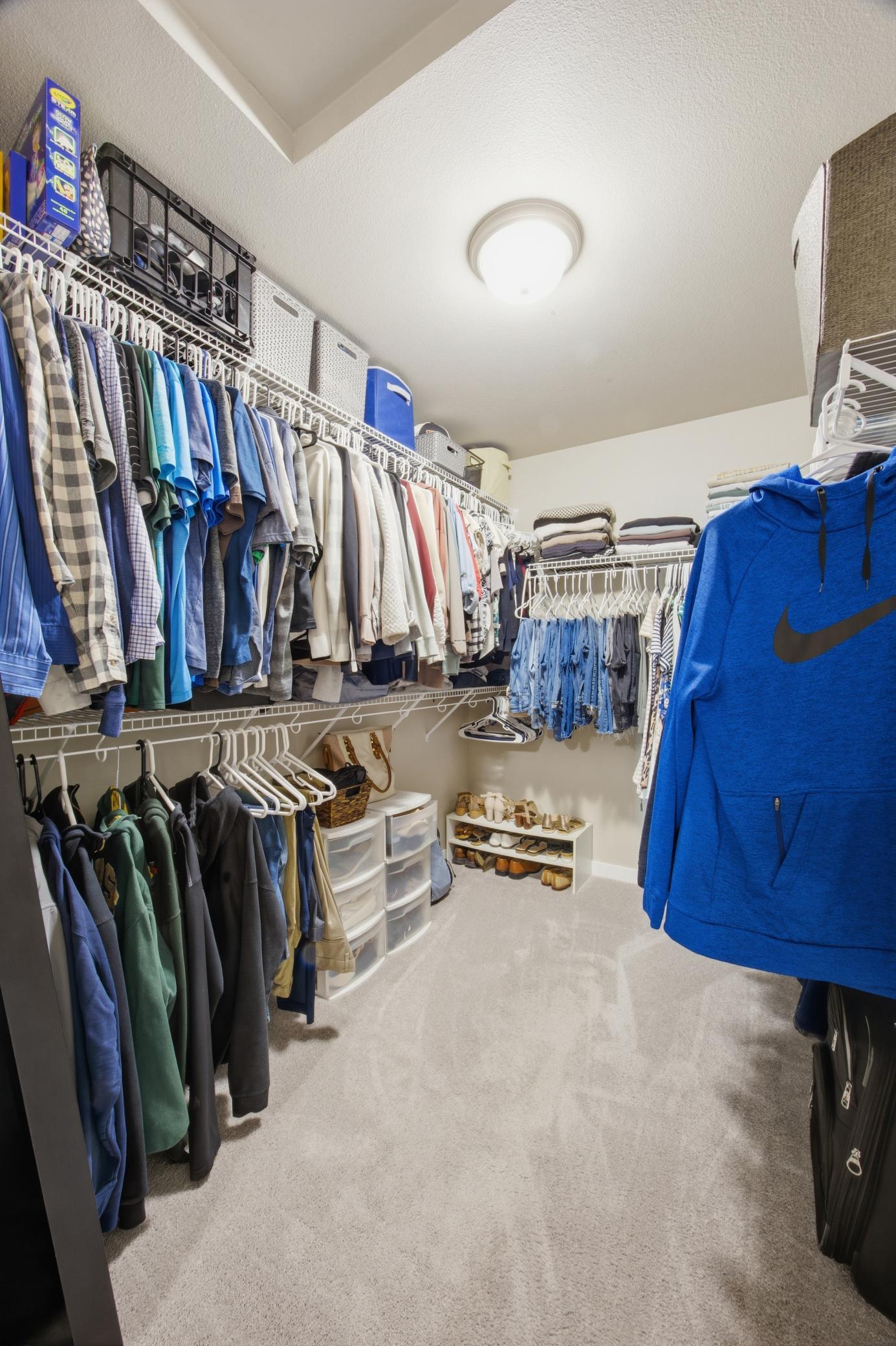 Primary Walk-in closet