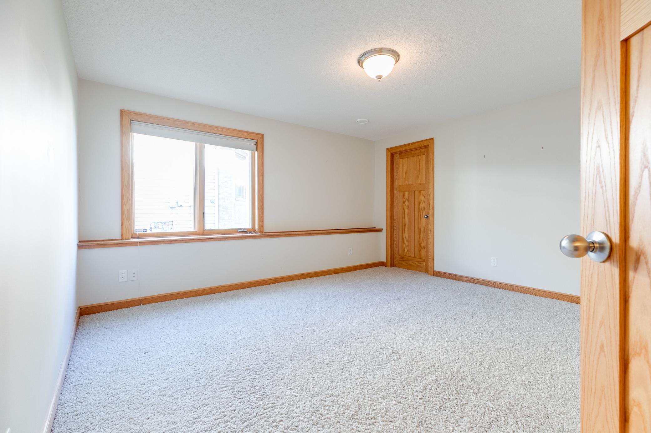 Lower level bedroom