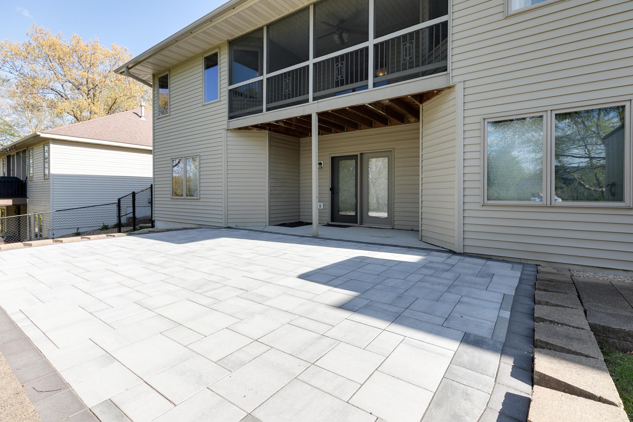 Newer patio (2024)