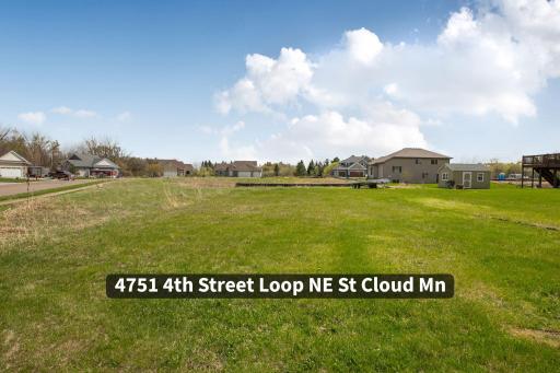 Large, level corner lot ready for your dream home!