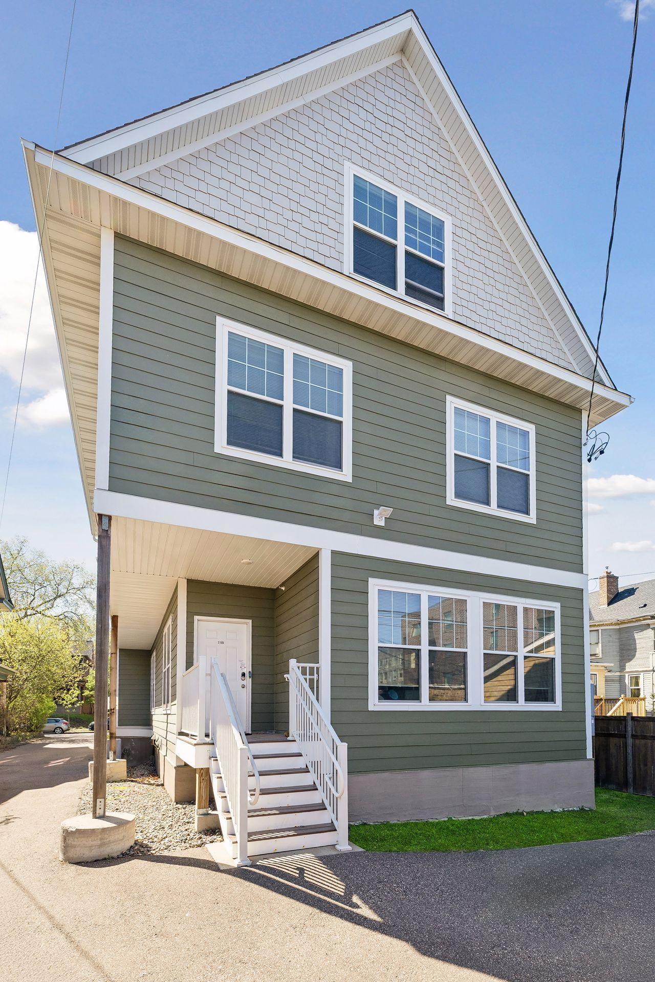 Back view of property