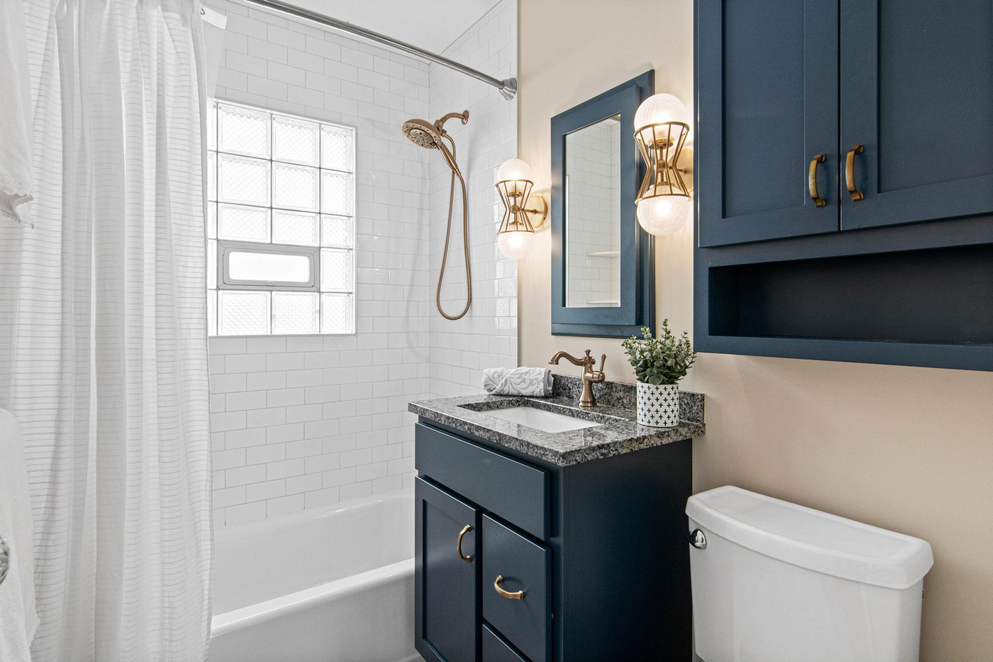 Fresh Main Floor Bath