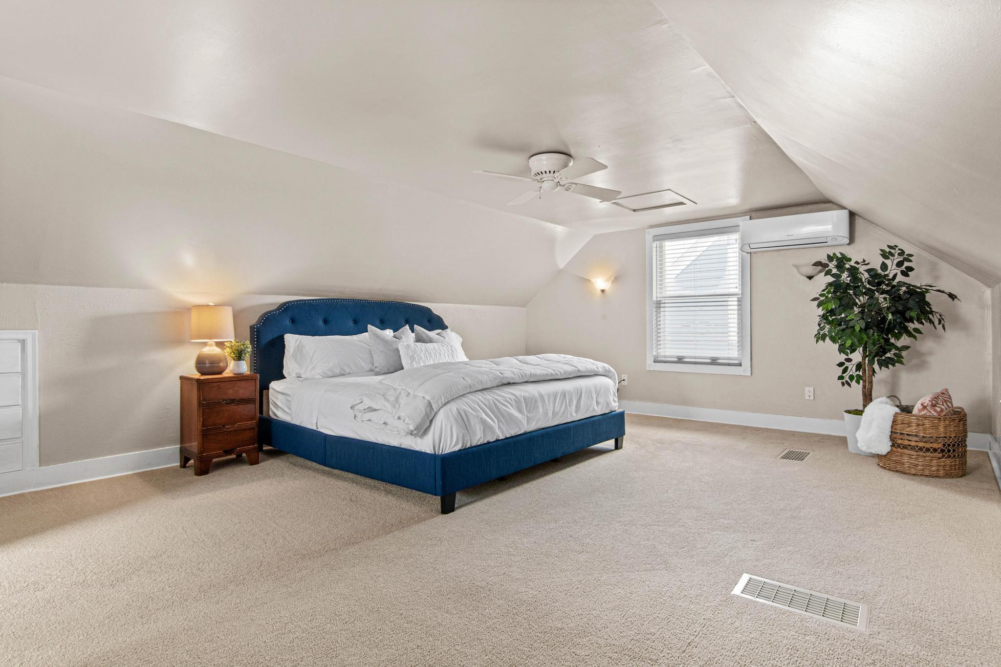 Primary Suite with Mini Split