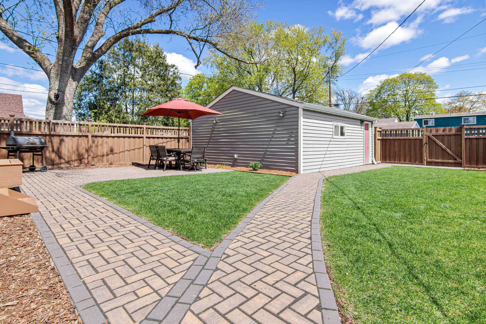 Paver Patio and Walk