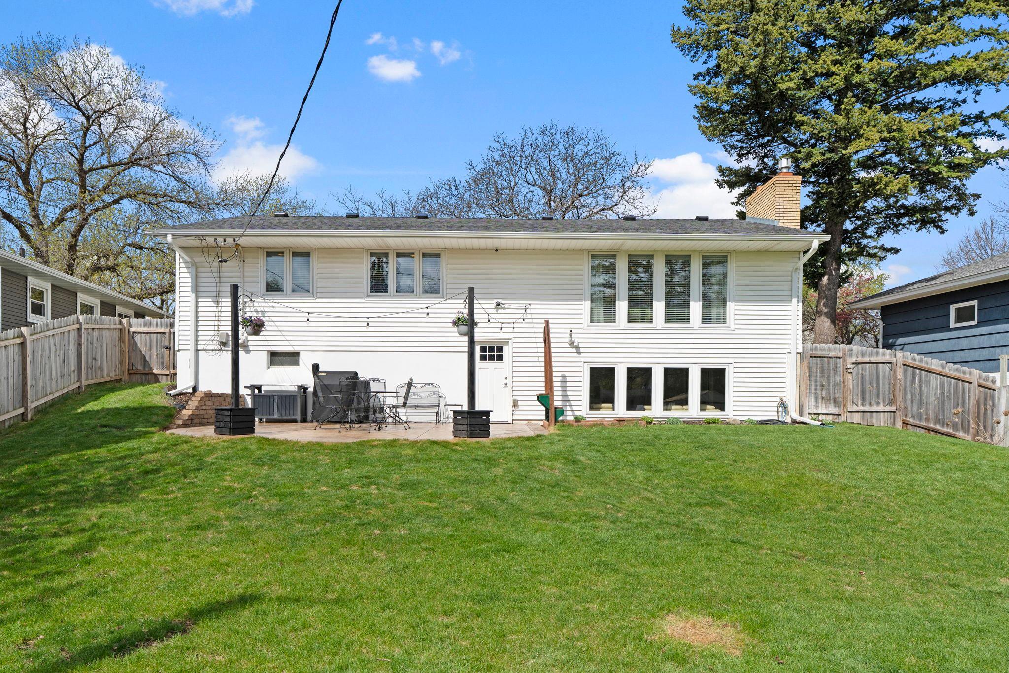 Walkout basement, large windows!