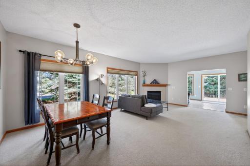 The large great room is versatile for your preferred layout.