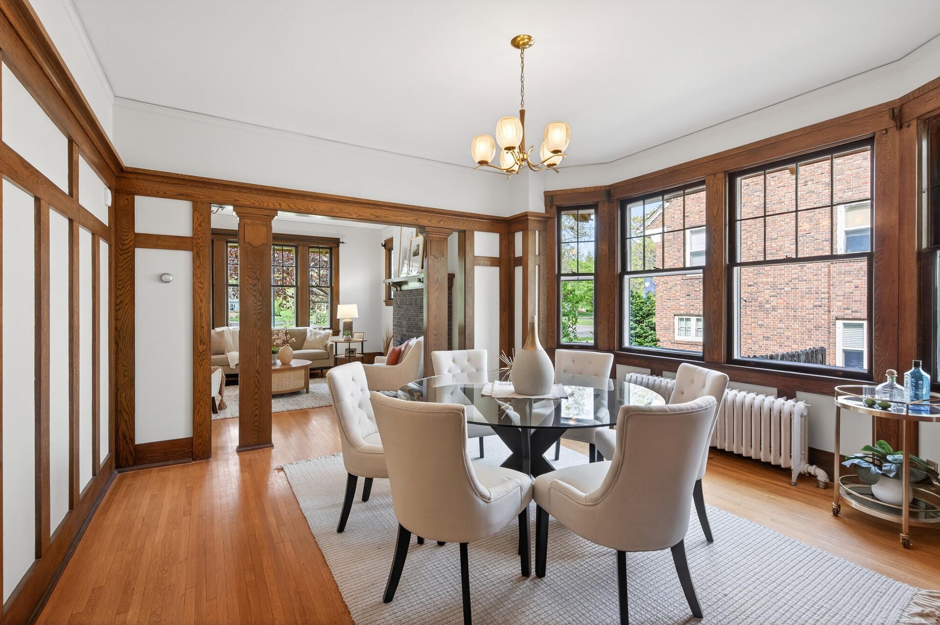 Dining Room off the Living Room
