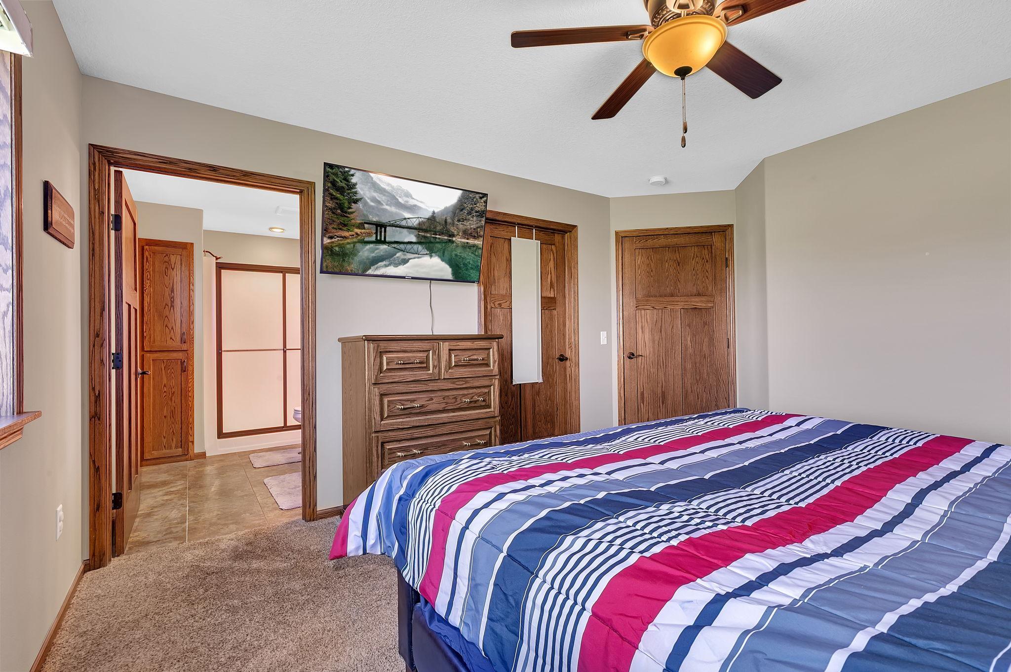 alternate view of primary bedroom