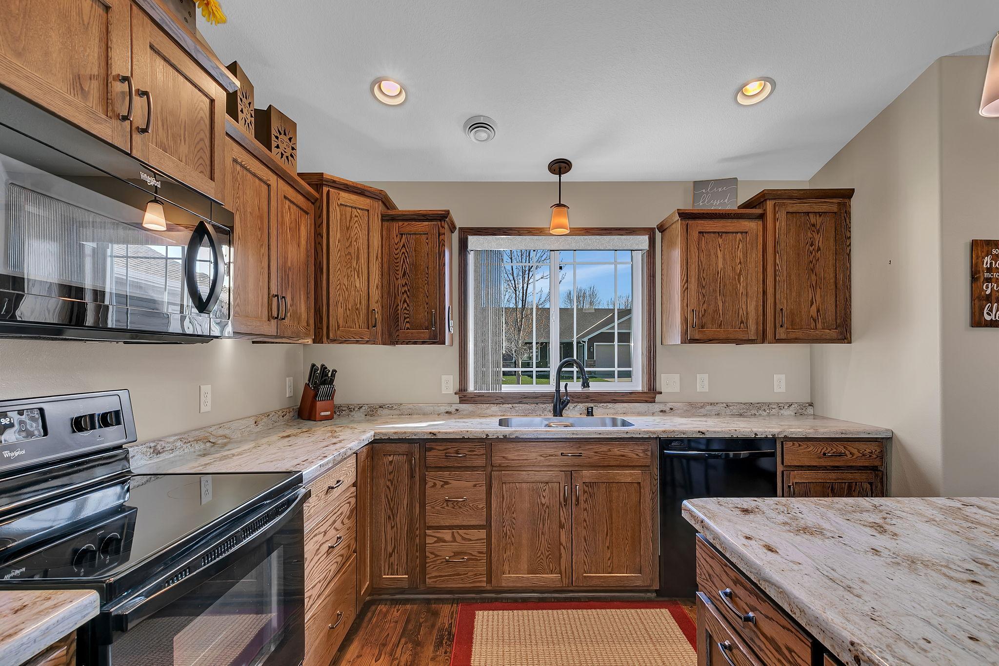Timeless Oak custom cabinetry