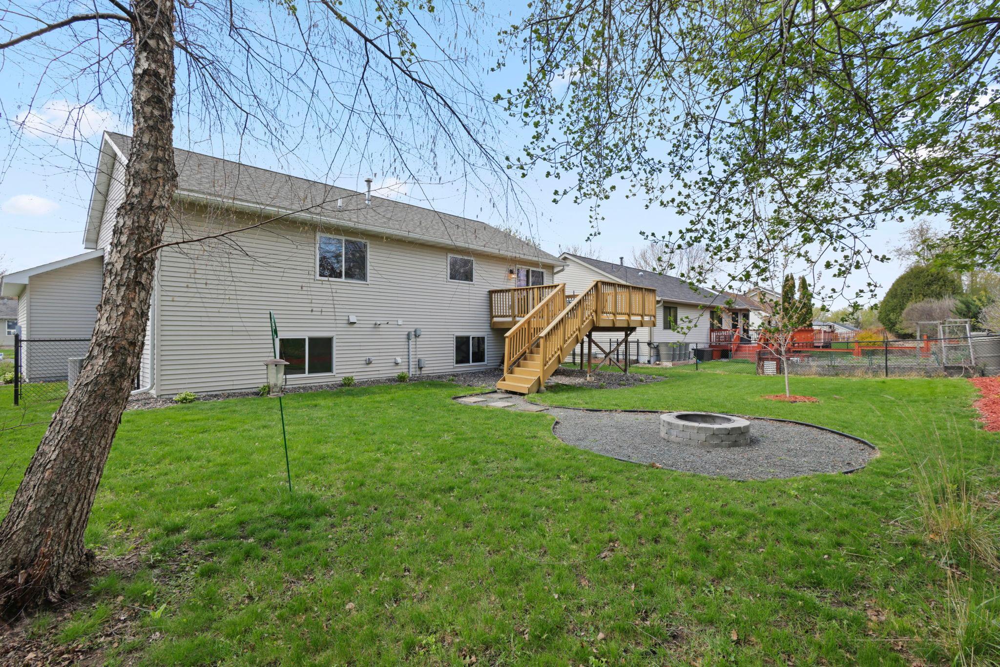 Recently landscaped