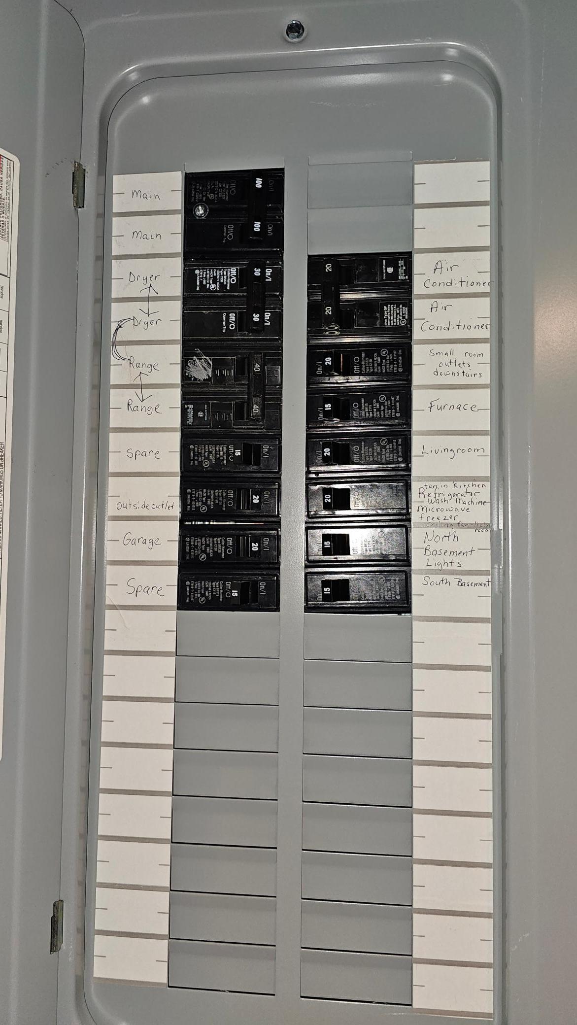 Updated Electric/Breakers