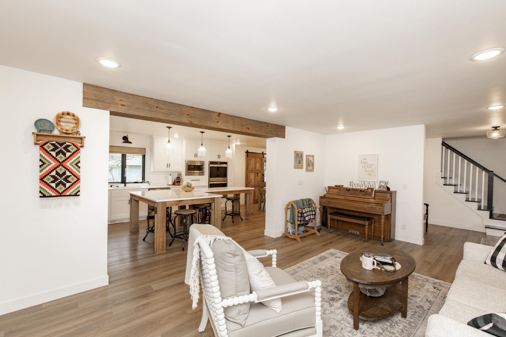 Living Room/ Kitchen