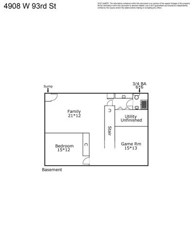 4908 W 93rd Street, Minneapolis, MN 55437
