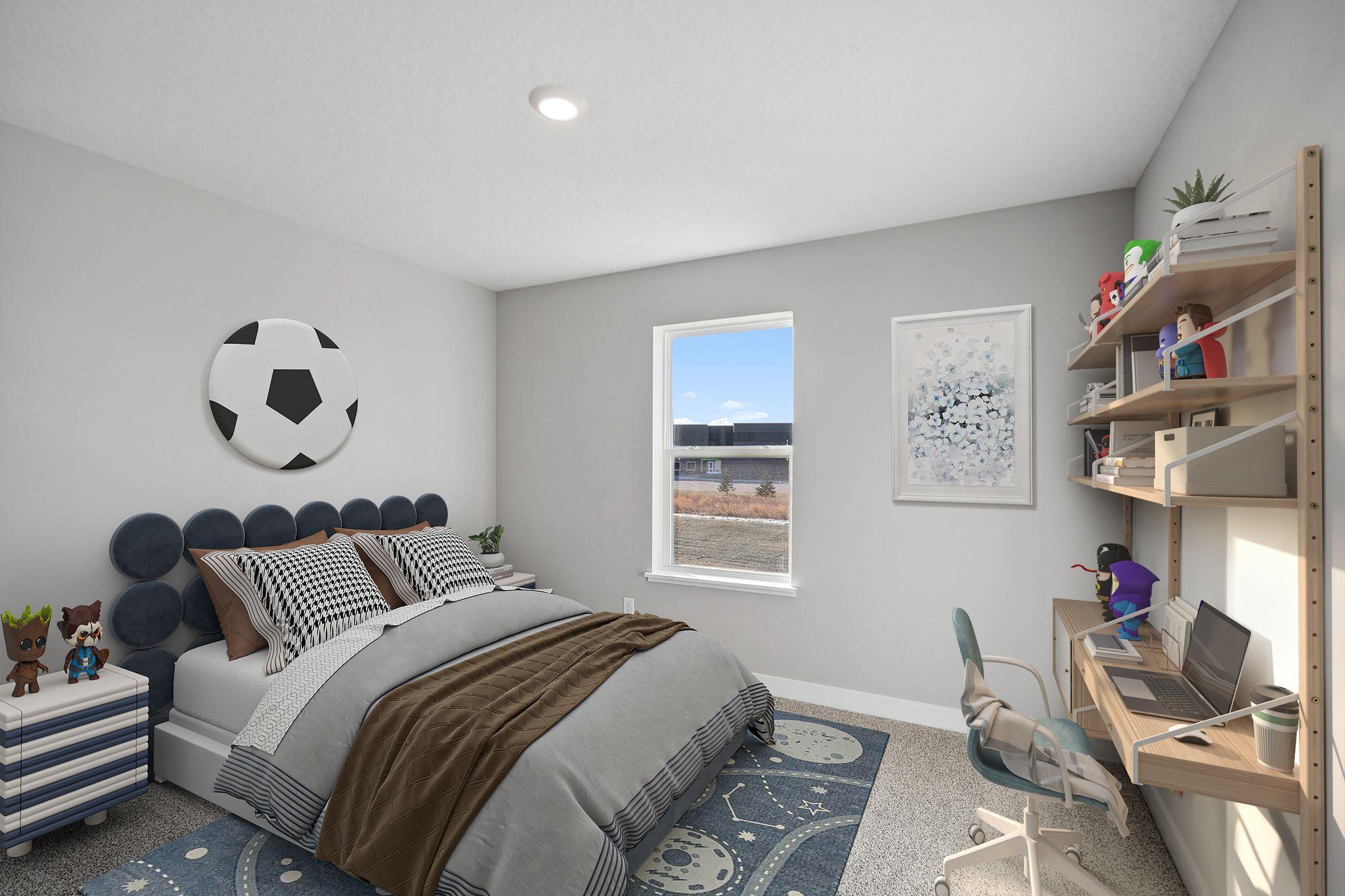 Large bedrooms all around