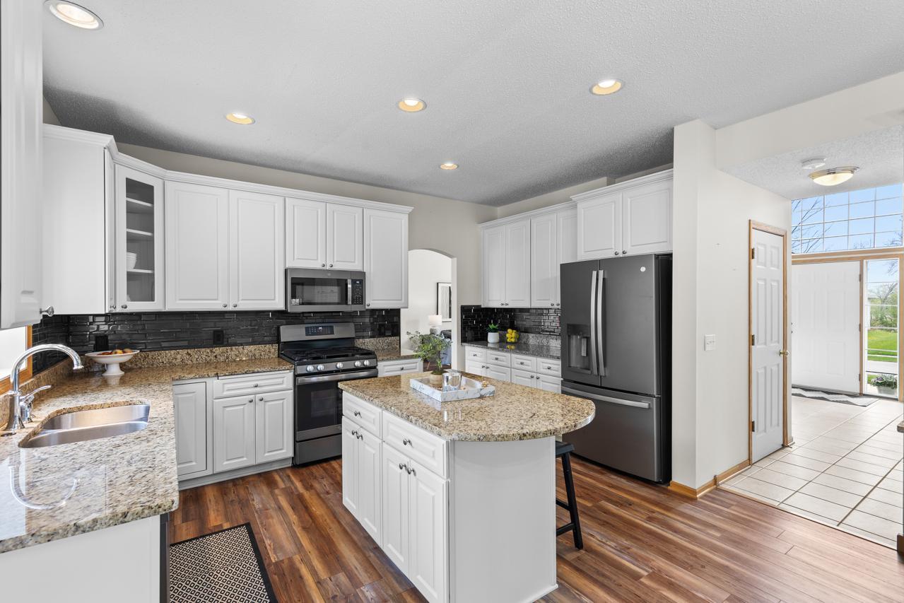 Ample cabinetry and storage space