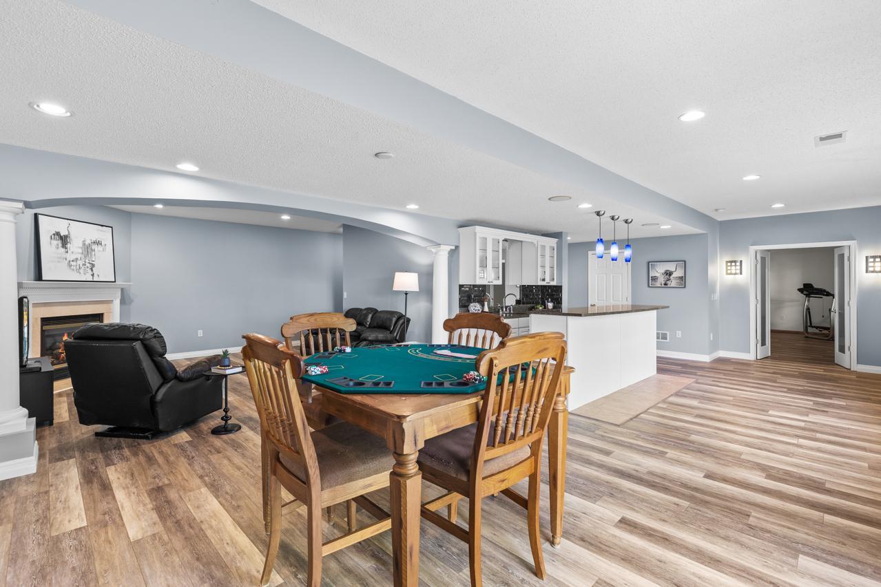 Endless flexibility for recreation, media, fitness, or guest space