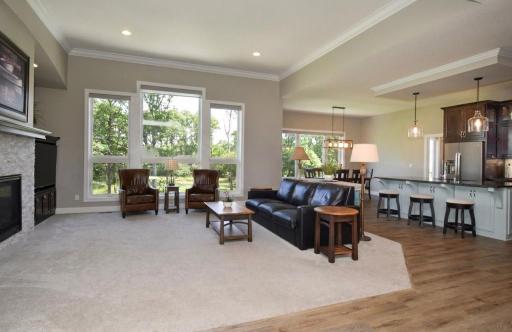Lots of natural sunlight, look at those windows and no neighbors behind