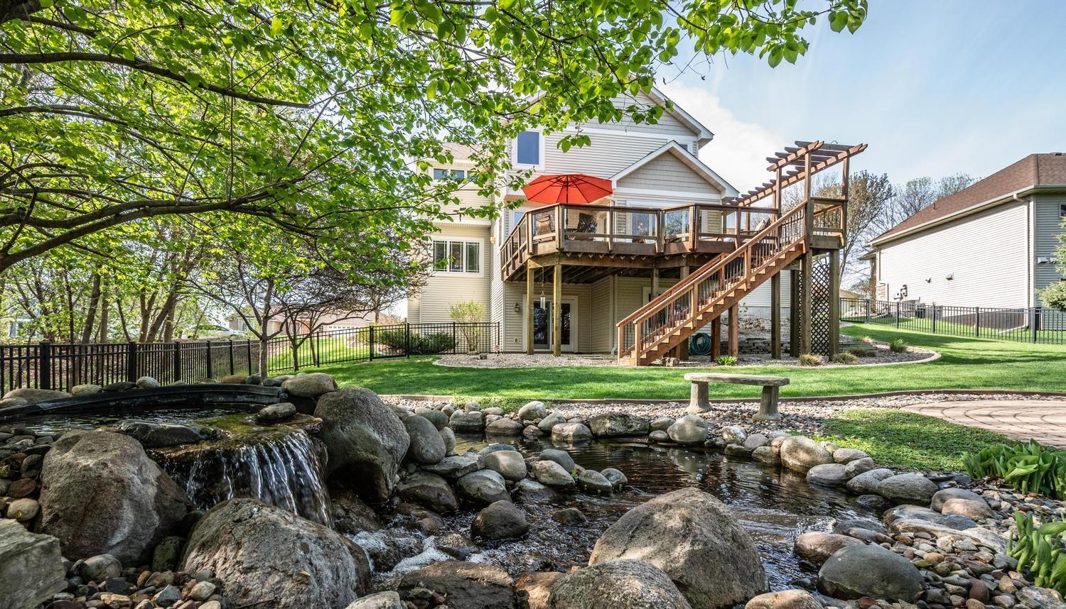 Koi Pond and Yard