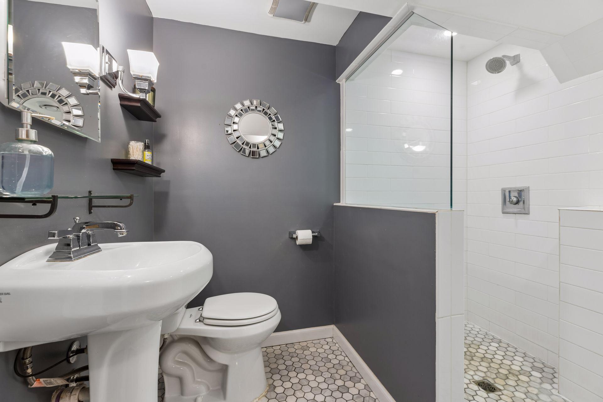 LL 3/4 bath with in-floor heat