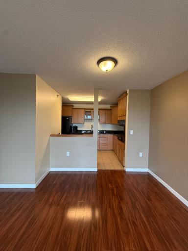 Open to living area, informal dining space