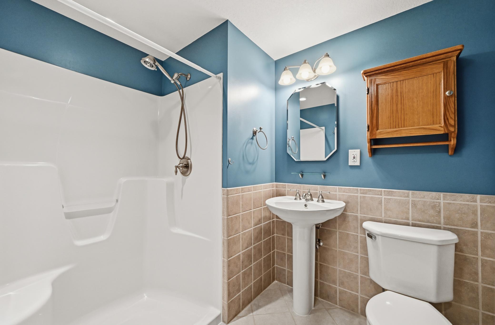 Lower Level 3/4 Bathroom