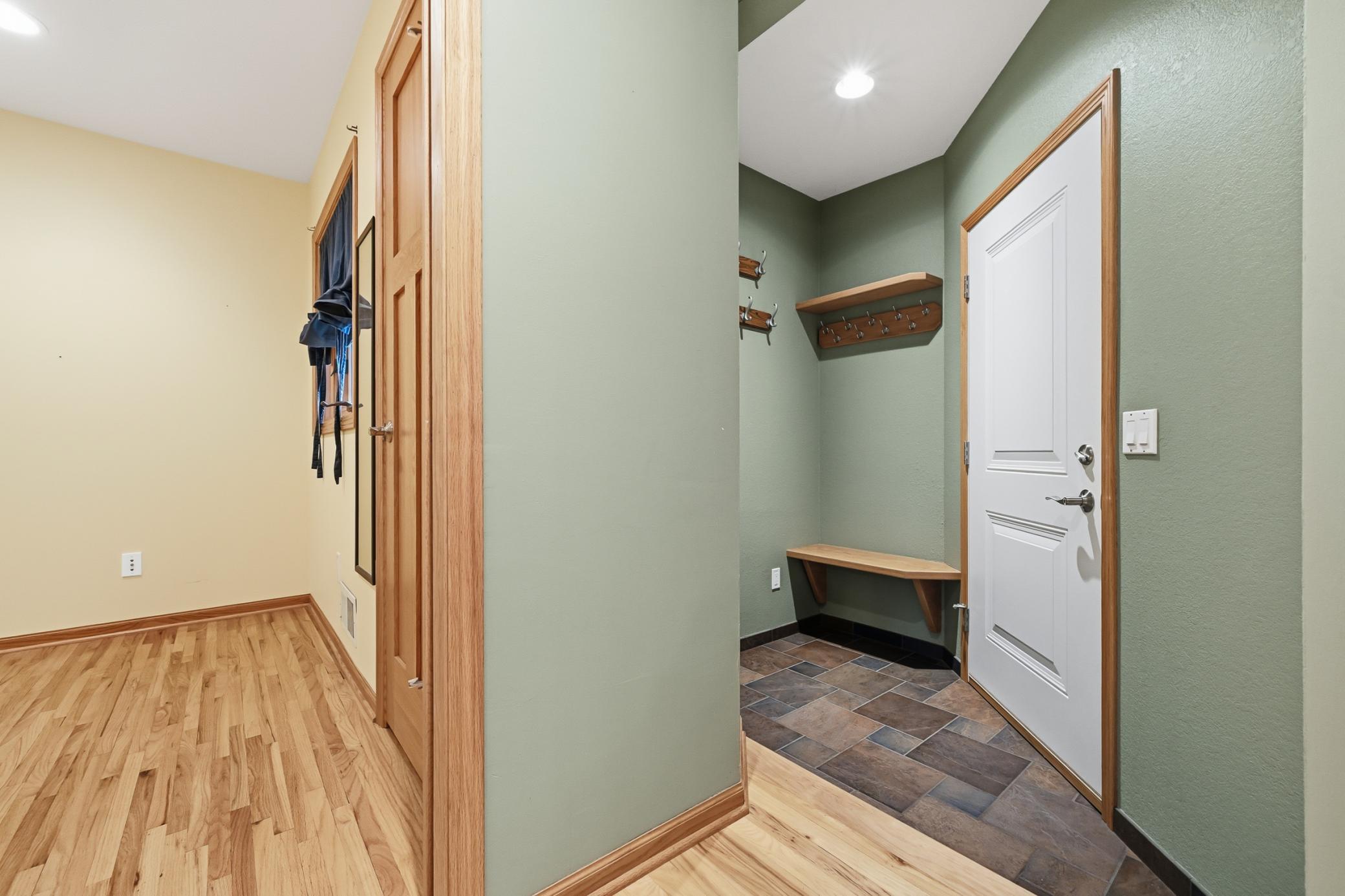 Garage Entrance/Mud Room