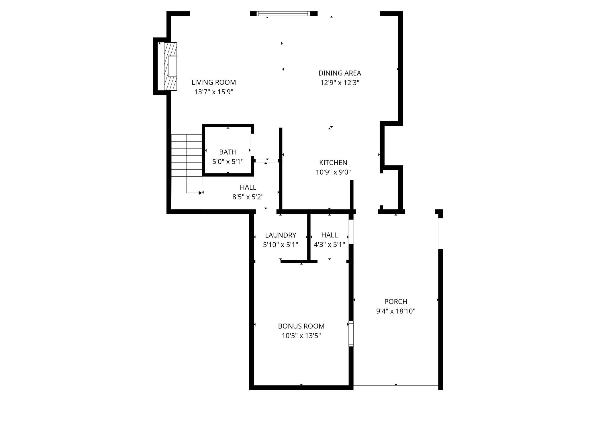 Layout Main Floor