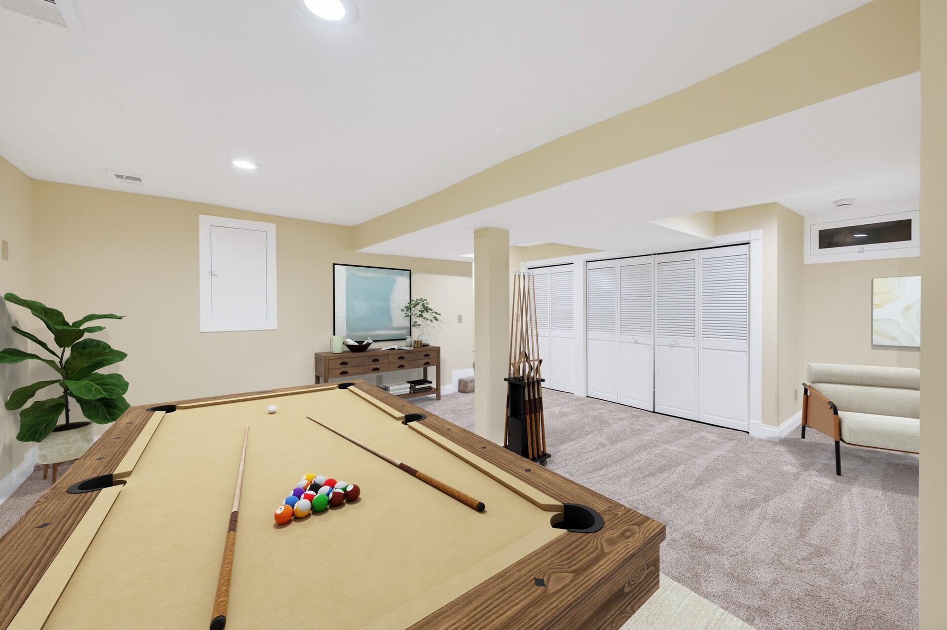 LOWER-LEVEL FAMILY ROOM