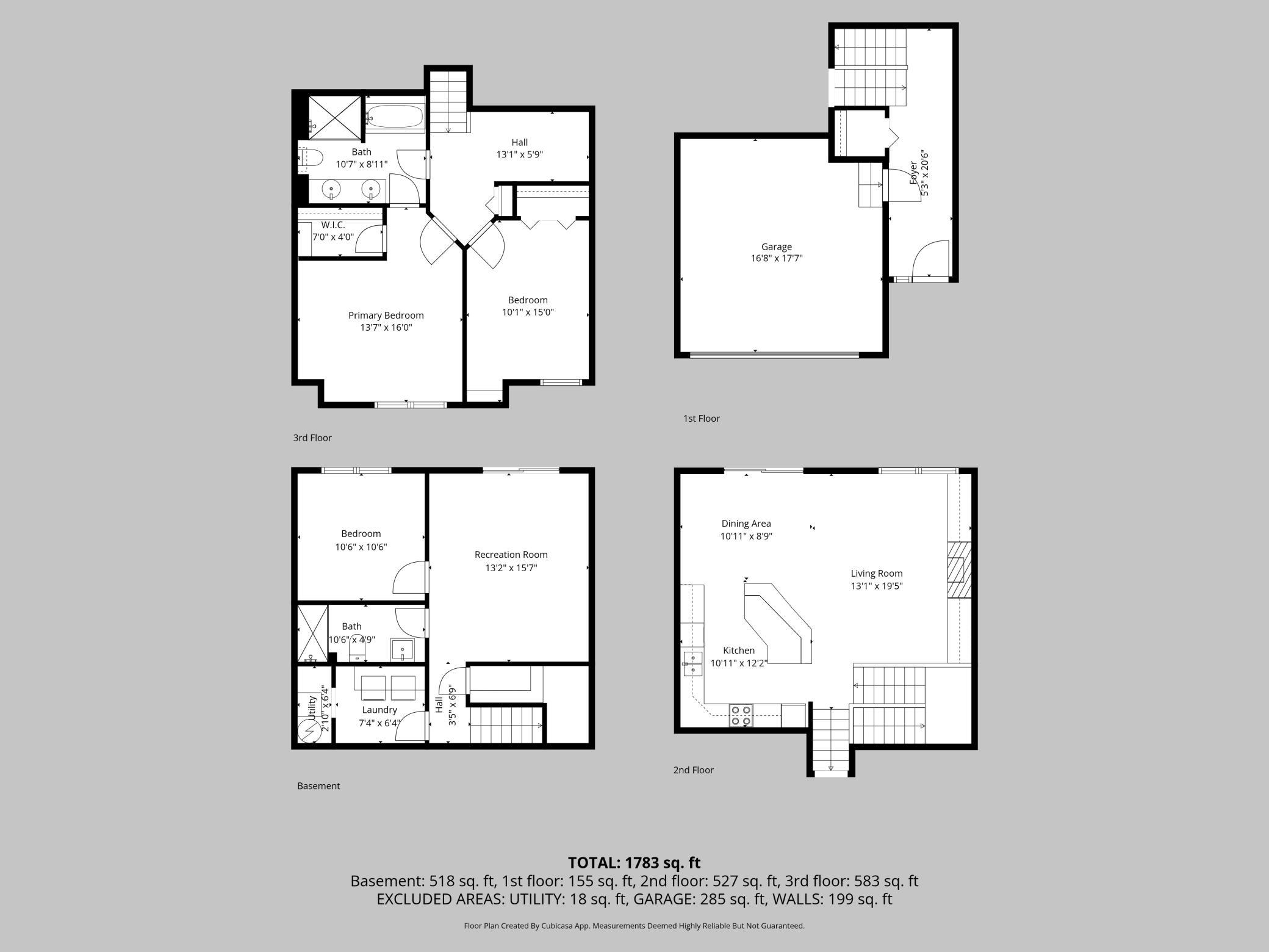 All floor plans
