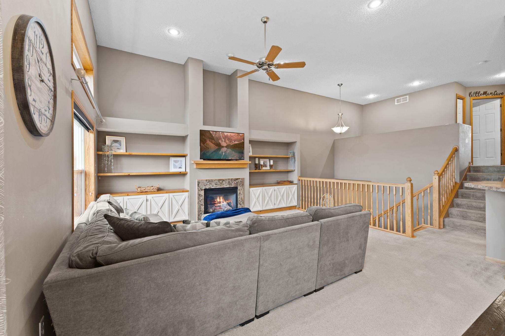 A view of this level from the deck door.